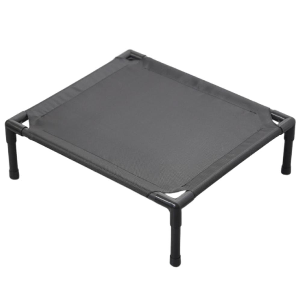 

Detachable Pet Camping Bed Breathable Mesh Cat Sofa Bed Cat Sleeping Bed Indoor Outdoor Use 35x40x12cm-Black