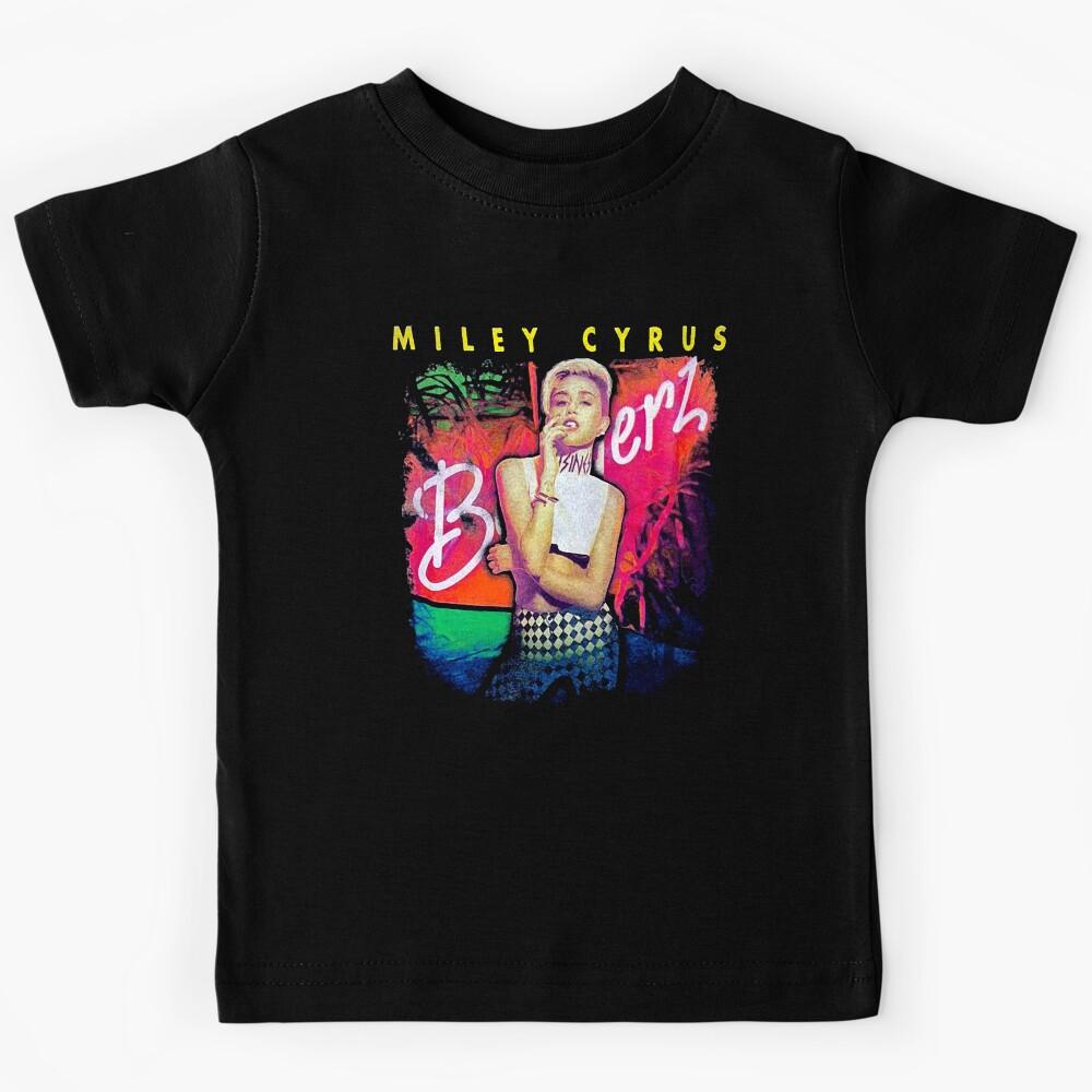 Vintage Beautiful Singer Miley Kids T-Shirt 130