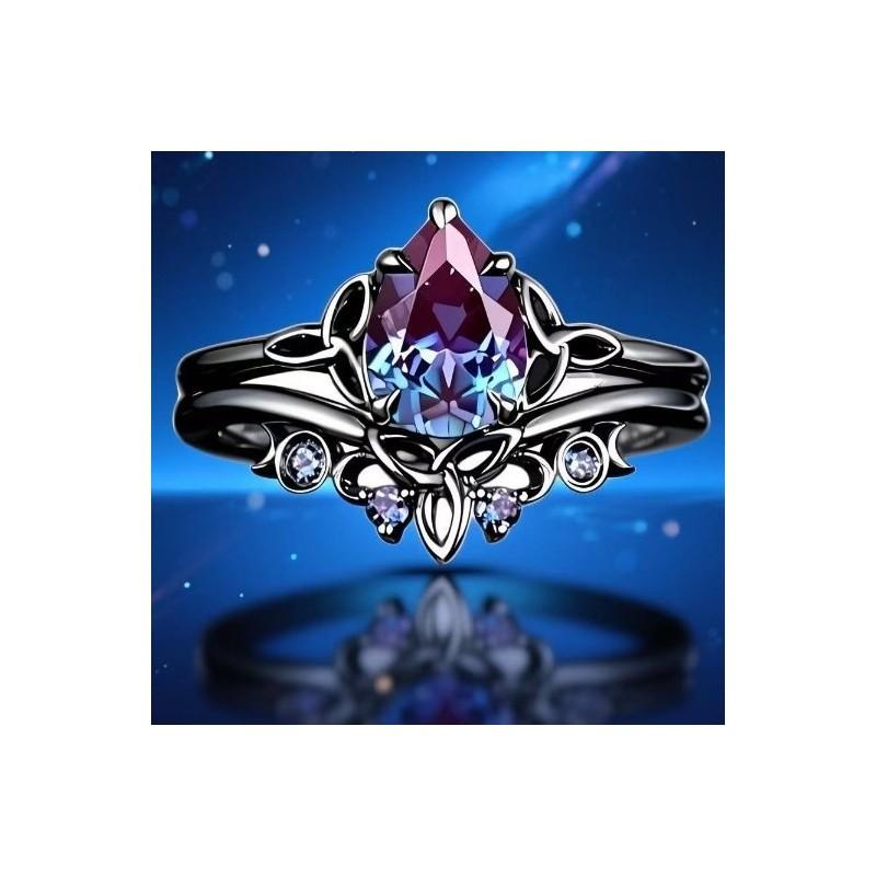 Modern Womens Flower Design Alloy Ring With Electroplated Finish For Stylish Casual Wear