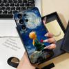 Little P-Prince And A F-fox Phone Case For Samsung S26 S25 S24 FE S23 S22 S21 Plus S20 Ultra Note20Ultra Black Soft Shell