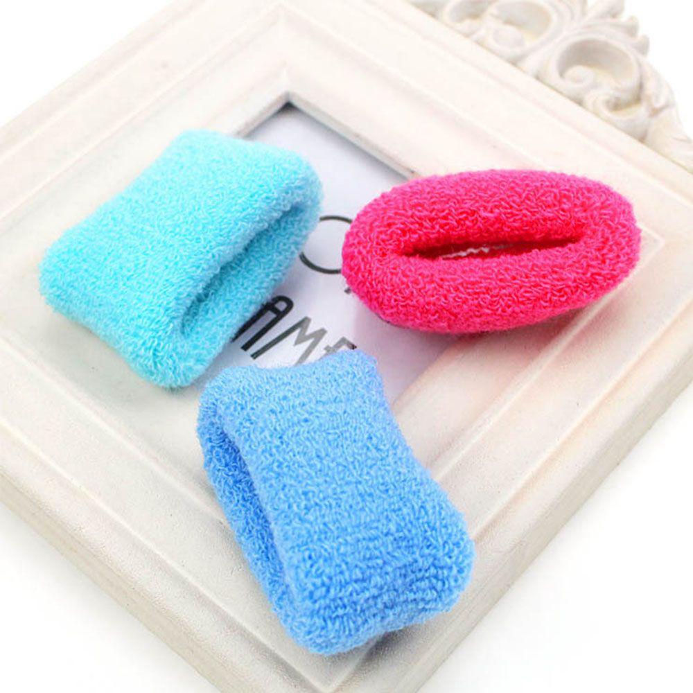 Cotton Fashion 12Pcs/Set Elastic Thick Hairband Hair Ring Ring Rope Rubber Band Ponytail Holder