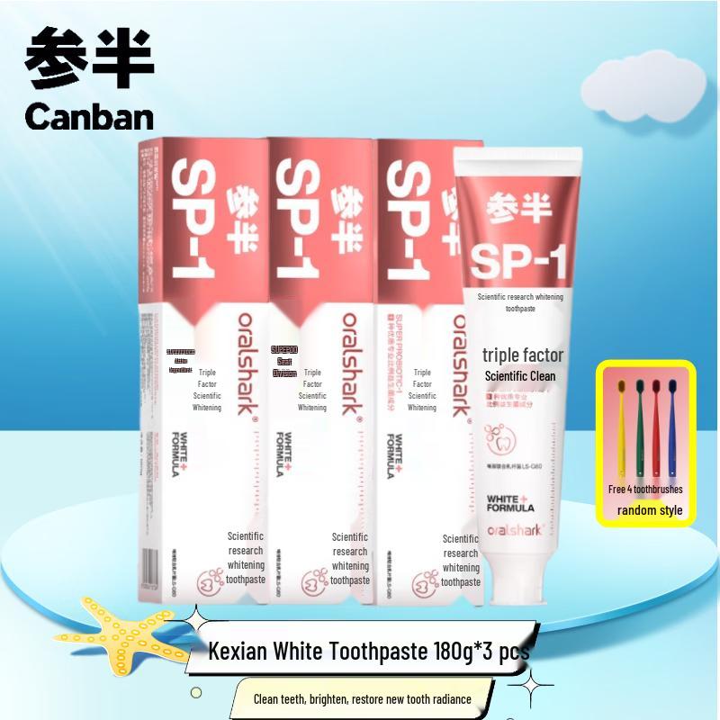 Canban SP-1 Alpine Jasmine Whitening Toothpaste Set
