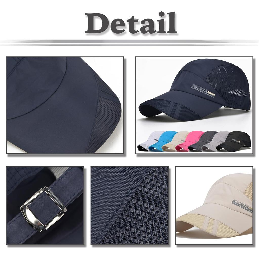 White Fang Outdoor Netz Einfach für Männer und CZA141 Hut, Schnelltrocknende Kappe, Leicht, Design, Frauen, (Weiß)