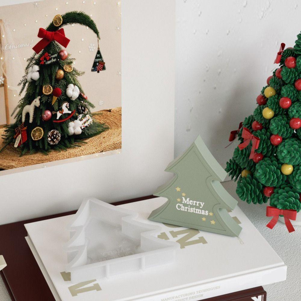 Silicone Resin Candle Mold Elk Snowflake Ornament Mould Transparent Candle Making Kit