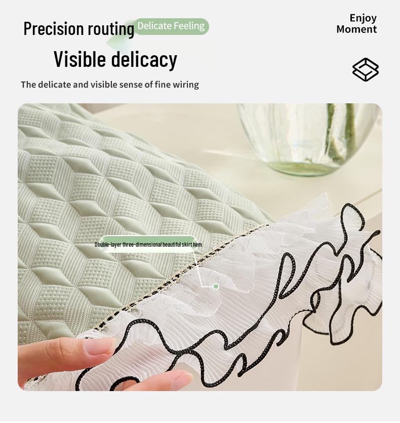 2025 3D Cooling Ice Silk Sofa Cover: All-in-One Summer Blanket & Cushion