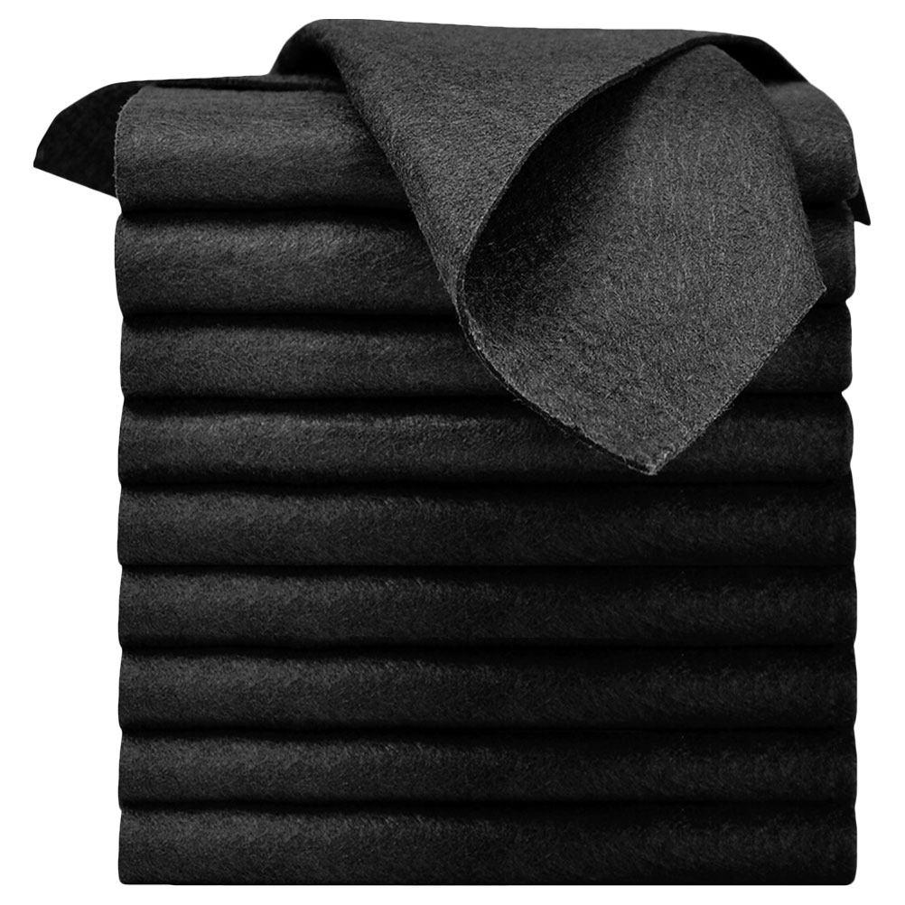 10Pcs Kitchen Dishcloth Set Non-Woven Dish Towels Lightweight Compact Easy Storage Absorbent Cleaning Rags for Home