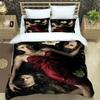 The Vampire Diaries Damon Salvatore Bettwäsche-Sets exquisites Bettwaren-Set Bettbezug Bettdecke Bettwäsche Geburtstagsgeschenk
