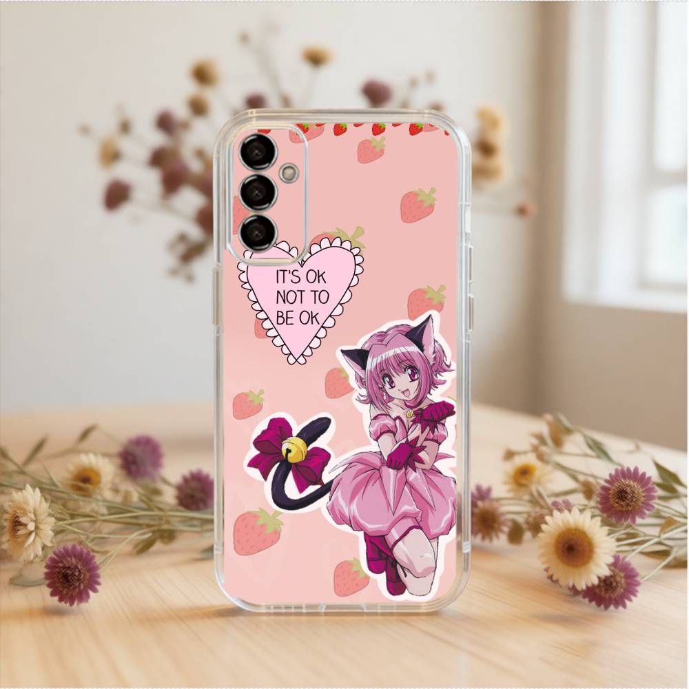 Magical girl Tokyo Mew Mew Phone Case Transparent Silicone Soft For SamsungA10,12,20,21S,30,31,40,50,51,52,70,71 Samsung a50 30s 50s