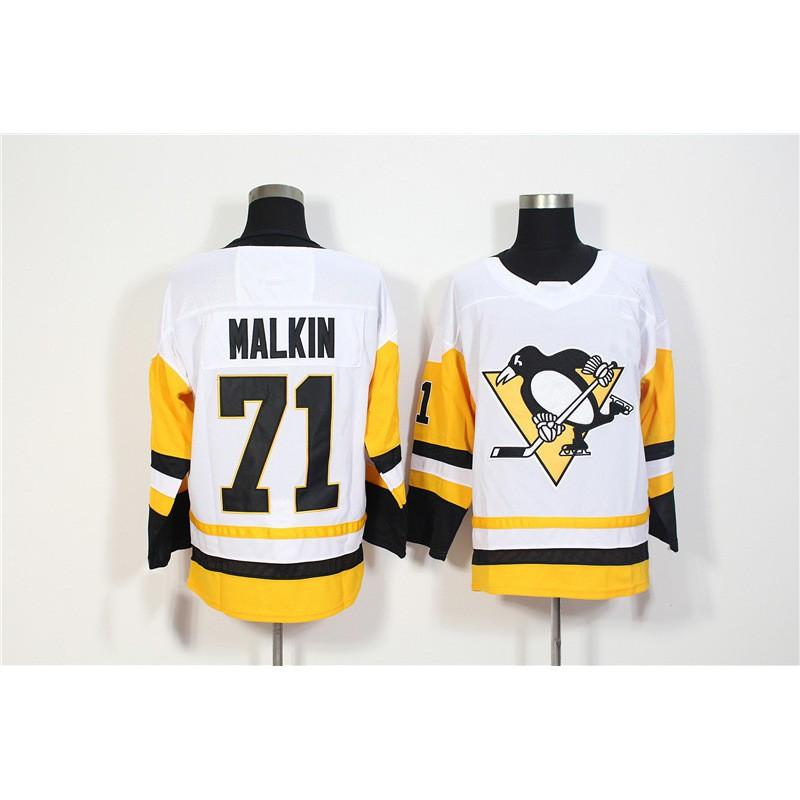 Pittsburgh Penguins NHL Eishockey Trikot für Erwachsene Fanartikel Premium-Mischung Eis-Uniform