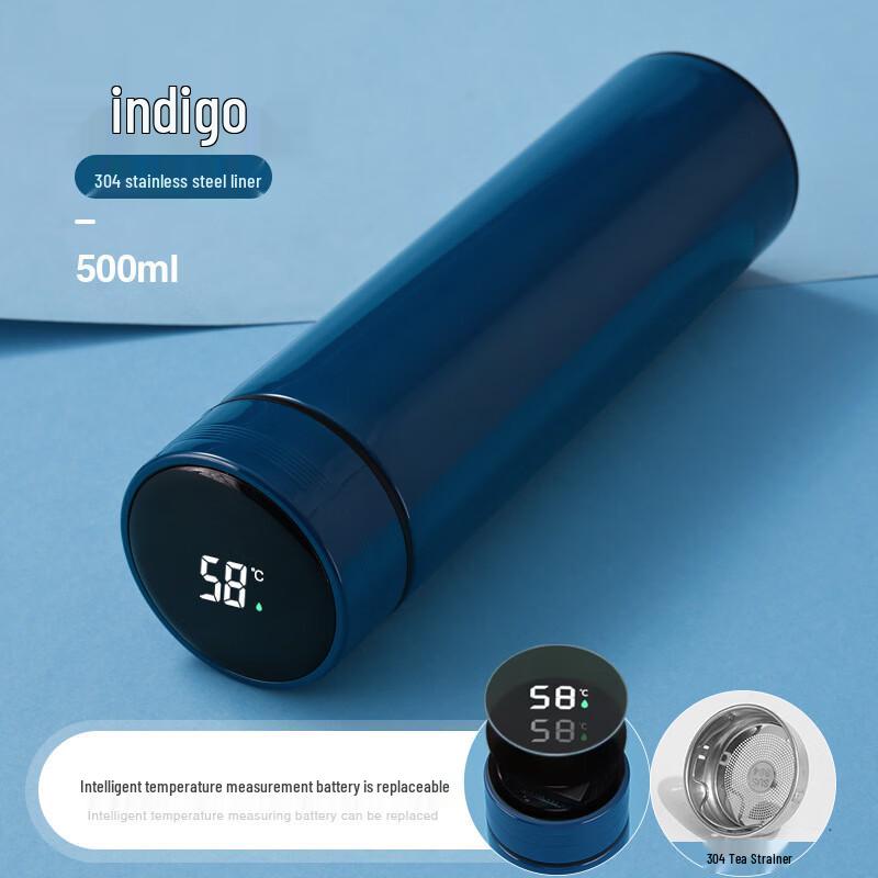 Shangqi Smart Temperature Display Stainless Steel Thermos