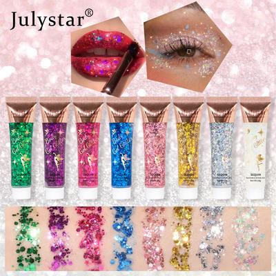 Maquillaje de ojos – Brillo y glitter