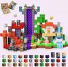 Pink Castle Magnetic Building Blocks: Educational Construction Set for Kids