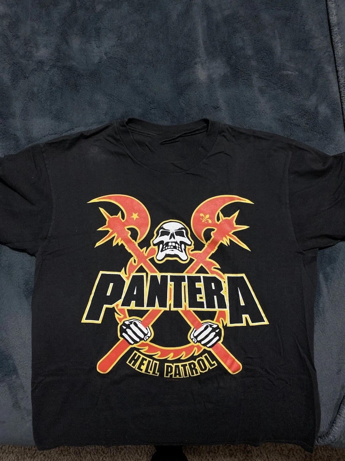 

1Pantera Winterland винтажная рубашка унисекс S-5XL Репринт XL