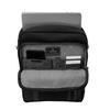 Victorinox Werks Pro Cordura Crossbody Laptop-Tasche für Herren und Schwarz Damen, Wasserabweisend, Langlebig, Leicht, Lässig, Ein Schultergurt, Crossbody,