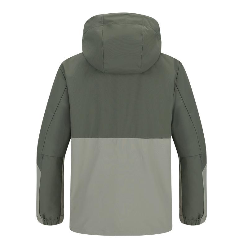 Couple 3-in-1 Jacket Men's Waterproof Warm Mountaineering Suit Women's Disassembled Silver Fox Velvet Liner Jacket