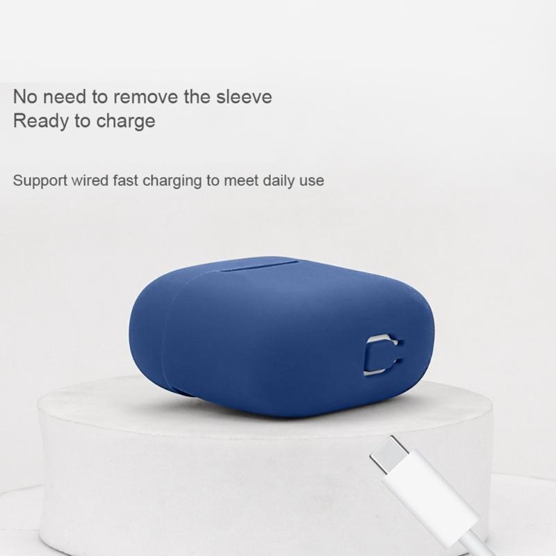 Kryt sluchátek pro W04 Plus Sluchátka Měkké silikonové pouzdro Flexibilní kryt Voděodolná kůže