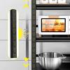 Yingbai Modern 2-Tier Kitchen Storage Rack with Guardrail
