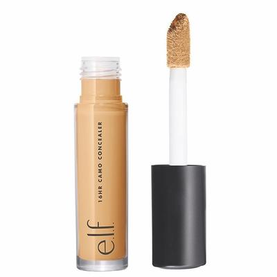 Elf. 16HR Camo Korektor Pełne Krycie Wysoko Pigmentowany Matowe Wykończenie Jasny Kość Słoniowa 0,203 fl oz (6mL), Średni brzoskwiniowy, 6ml