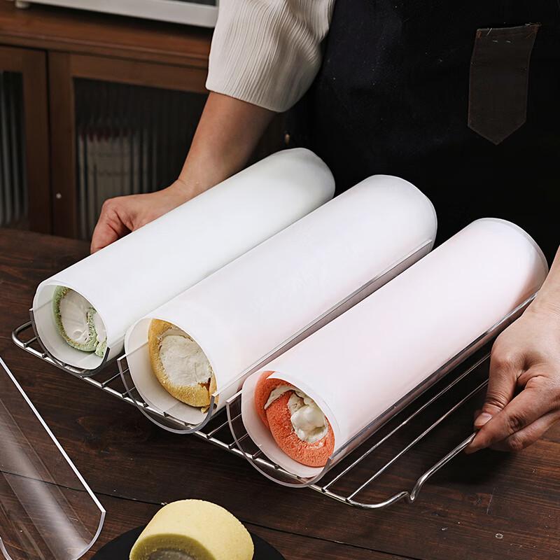 Thickened Acrylic U-Shape Cake Roll Shaping Mold