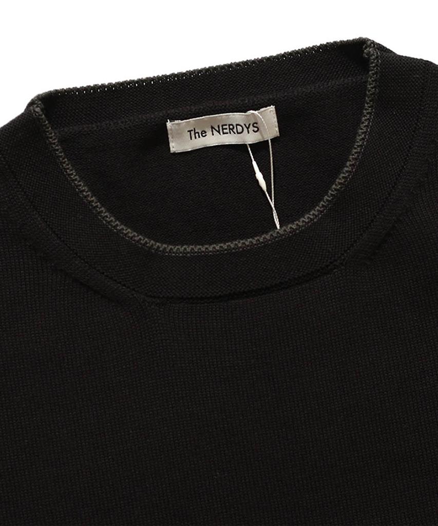 Deoneodijeu Edge Short Sleeve Knit - Black / Nstskt01Black