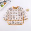 Craft Cartoon Clothes Baby Paint Children Long Sleeve Smock Painting Apron Art Accessory Kids Bib