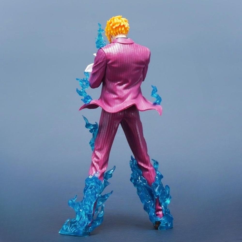 24cm/9.45in Anime Figure Sanji Action Figures Pvc Statue Desktop Ornamen Collection Model Toys Gifts ONE PIECE Poseable Articulated Scale Detailed