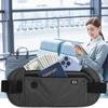 KALOLINNA Security Waist Pouch with Travel Passport Ideal for International and Outdoor Unisex Pouch, RFID, Case, Waterproof, Slim, Lightweight,