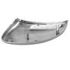 Car Right Side Rearview Mirror Cover Trim Cap Fit For Peugeot 208 2008 2012- Silver Chrome Plastic