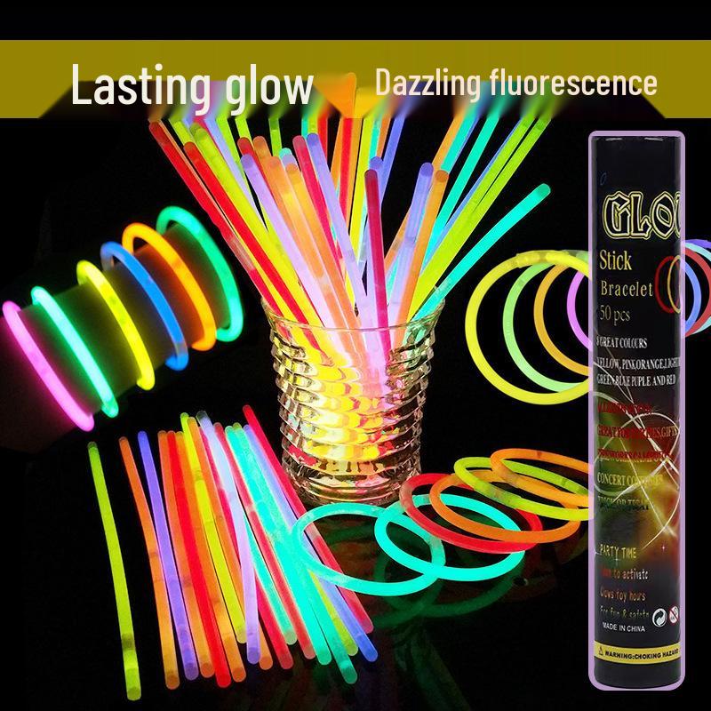 Luminous Glow Stick Bracelets for Concerts and Parties