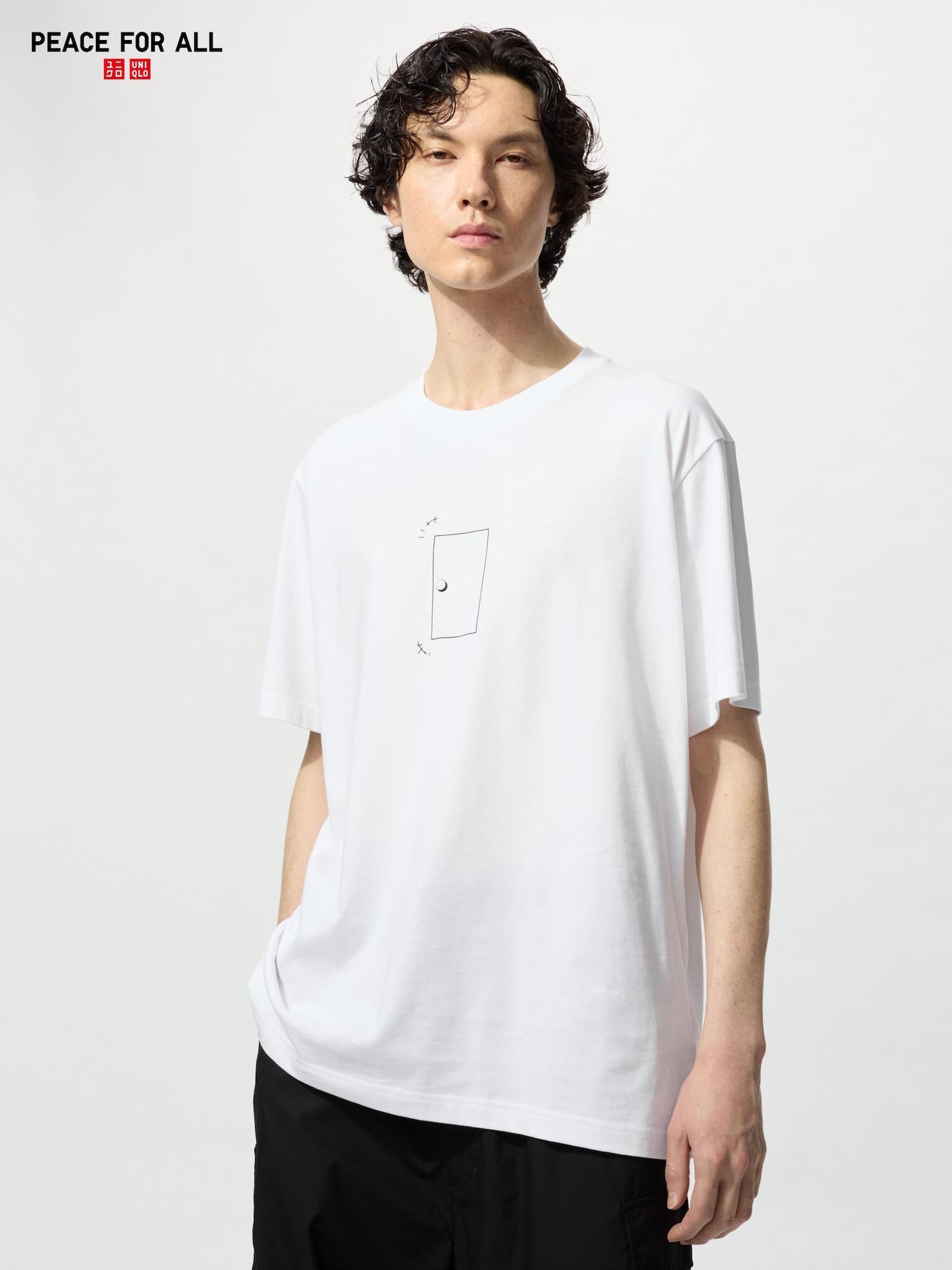 

Uniqlo Япония Мир для всех Футболка Ичиро 00 WHITE/XS