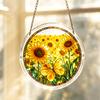 83 Pcs Acrylic Suncatcher Jigsaw Puzzles Stained Glass Style Window Hanging Decor DIY Sun Catcher Kit for Home Garden Decor