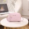 Trend small bag New fashion wave embroidered women's bag Casual small square bag One shoulder messenger bag Mobile phone bag