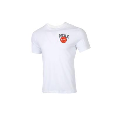 Dri-FIT Dunk On U Basketbol Baskılı Kısa Kollu Tişört Erkek Üst Beyaz CD1287-100