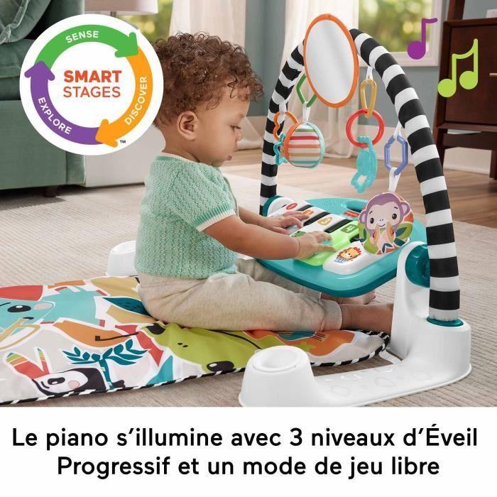 FISHER-PRICE Hrací podložka s klavírem - Hrací podložka s hudebním probuzením - Fisher-Price - HWY56