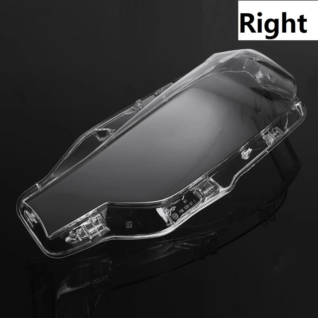 Lentille de phare de voiture, abat-jour en verre, paire de phares Led, couvercle de lentille de lampe pour Bmw F30 F31 série 3 2016 2017 2018 19