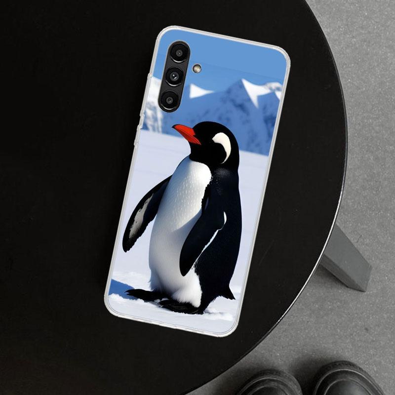 Pinguine Liebe am Nordpol Handyhülle Cover für Samsung Galaxy A17 A16 A26 A36 A56 A57 A37 A15 A25 A35 A55 A14 A24 A34 A54