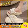 Pearl sandals summer new casual shoes women's pearl shoes sandals wear fashion soft sole