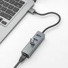 USB-C Docking Station with Gigabit Ethernet and USB 3.0 to RJ45 Adapter for Laptops & Tablets