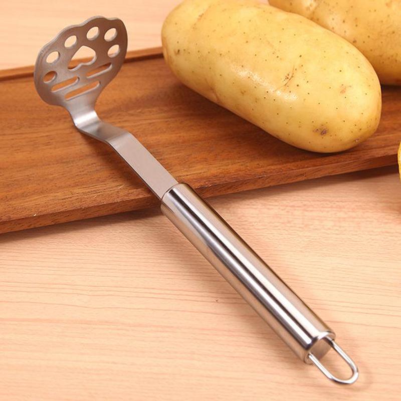 Creative Mud Press Masher Puree Juice Maker Stainless Steel Potato Masher Ricer Crusher Potatoes Crusher Pusher Fruit Tools
