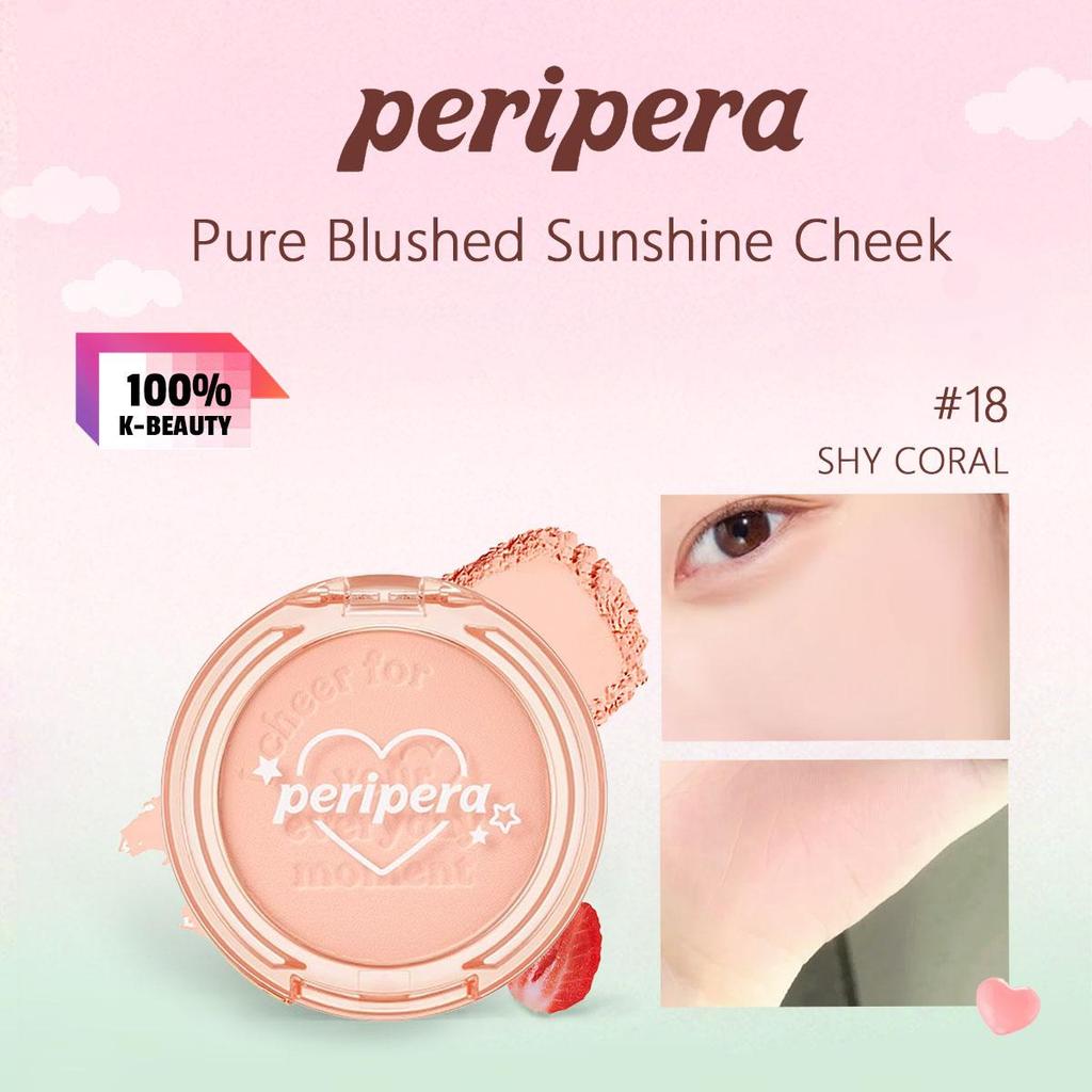 Peripera PURE BLUSHED SUNSHINE CHEEK 4,2 g / 0,14 oz  (11 Farboptionen)