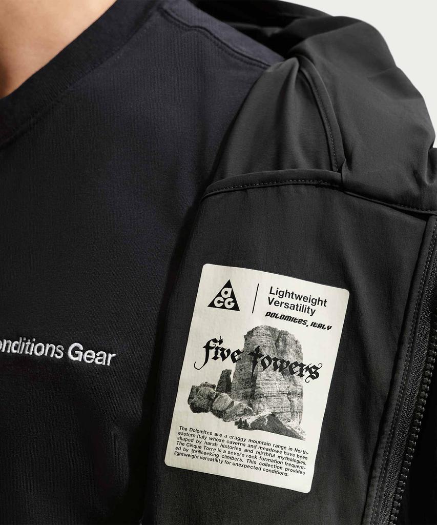 Nike Acg Five Towers Pack Jacket M - Anthracite:Black:Summit White / If1269-010