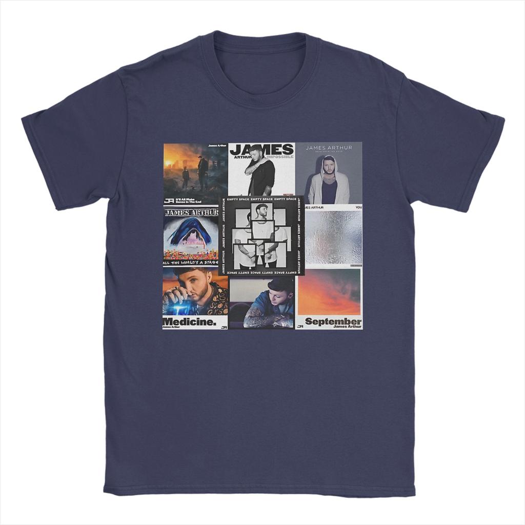 Mens Womens James Arthur Album Music Fans Shirt Pure Cotton Printed T-Shirt  Top Clothing
