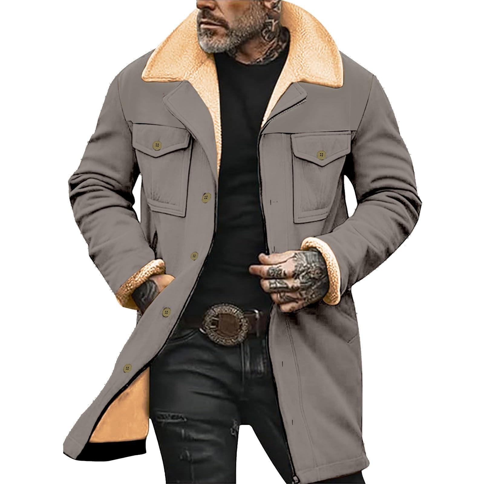 

Мужская зимняя куртка камуфляжного цвета с несколькими карманами на молнии XL