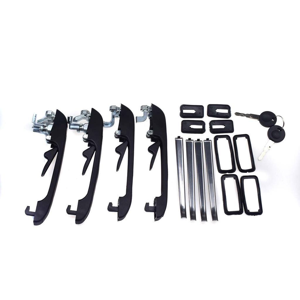 NEW Front Rear Left Right Side Outside Door Handle For VW Golf GT GL GTL Jetta MK1 MK2 191837205A 191837206A 193839205 193839206