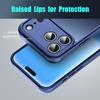 Luxury Frosted Translucent Phone Case For IPhone Air 17 Pro Max 17Pro 17 Shockproof Skin Feel Solid Color PC+TPU Protector Cover