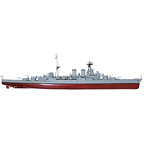 Platz Waltersons 1/700 WWII Royal Navy Battlecruiser Hood (Full Hull) Finished Model