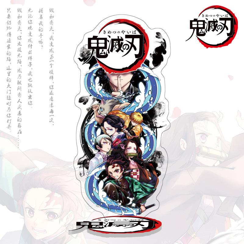 High Quality Anime Demon Slayer Kimetsu no Yaiba 1 40 Large Acrylic Stand Figure Display Statue Kamado Tanjiro Nezuko Merchandise
