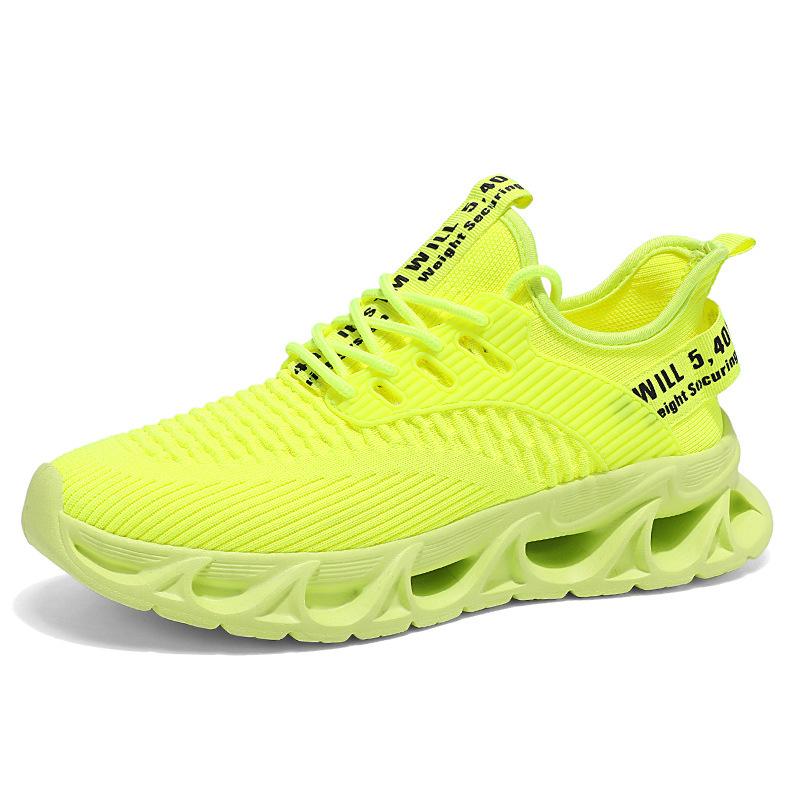 

One piece 2025 sports shoes men s shoes fly-woven running shoes large size casual shoes trendy shoes ins men s mesh shoes 39