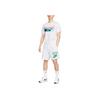 Nike Club Soft Comfortable Knitted Drawstring Sports Shorts Men shorts White Stadium-Green IB8414-100