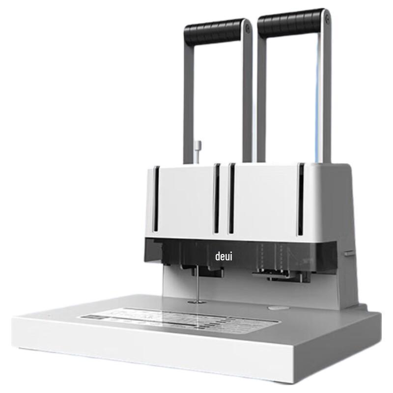 

Deli Manual Financial Voucher Binding Machine CN plug (adapter included)